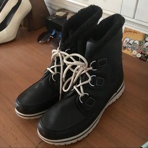 Merona Marika Black Winter Boots